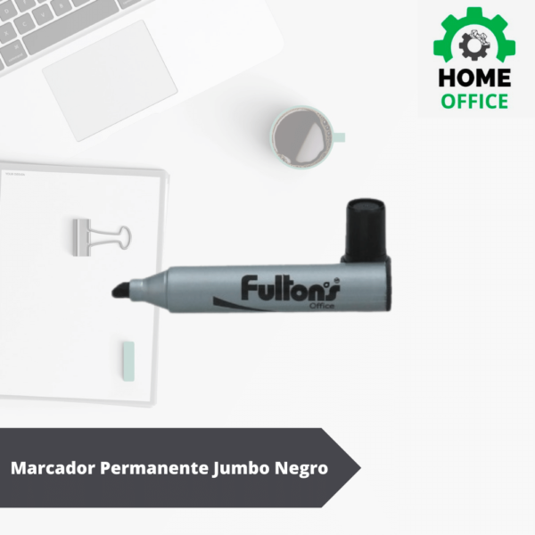 Marcador jumbo negro Fultons