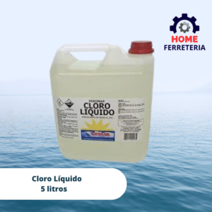 Cloro Líquido 5 litros