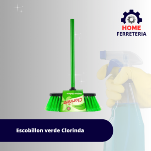 Escobillón verde marca CLORINDA