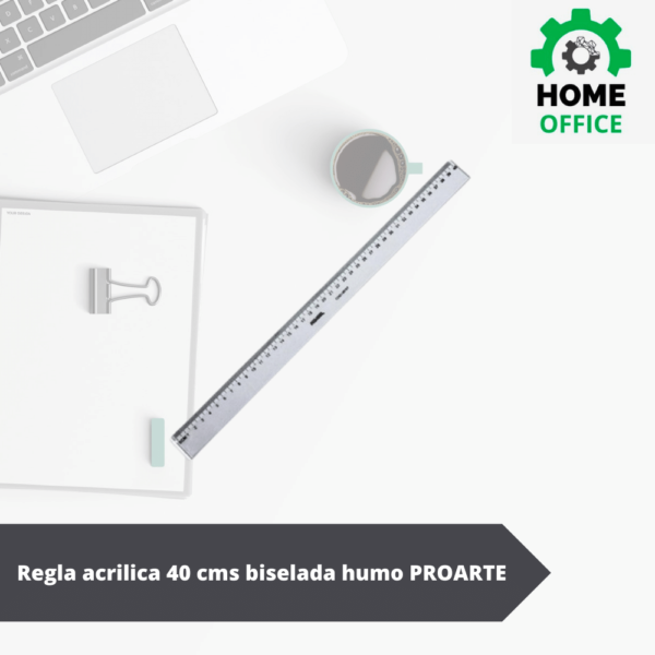 Regla acrilica 40 cms PROARTE